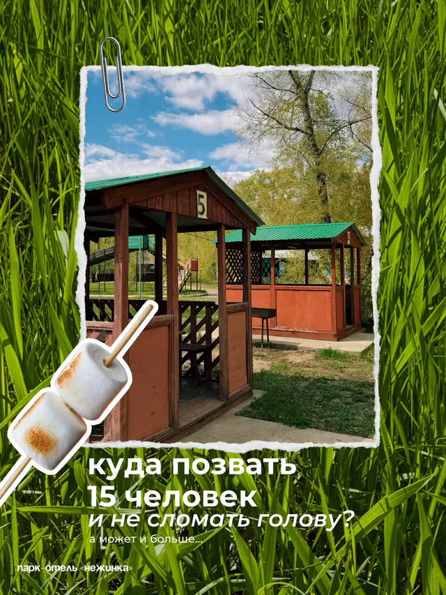 Gazebo for 15 guests