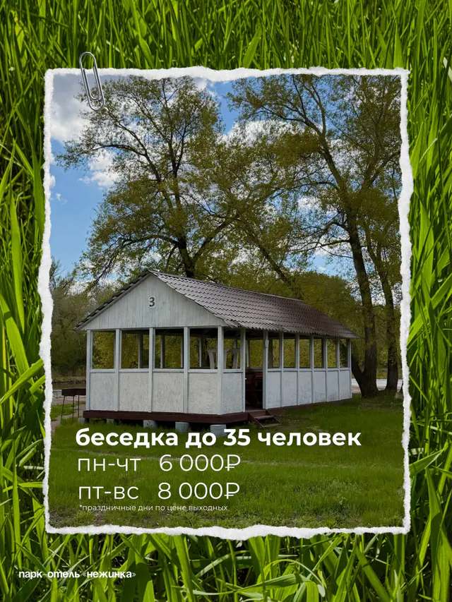 Gazebo for 35 guests